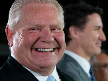 El jefe de gobierno de Ontario, Doug Ford. AFP / ARCHIVO
