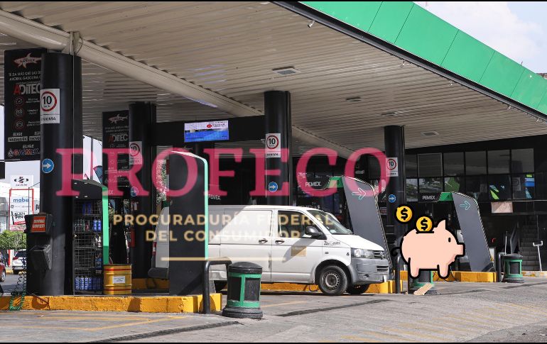 Profeco reveló cuál es la gasolinera más barata de Jalisco. EL INFORMADOR / ARCHIVO