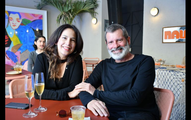 Ana Luel y Andrés Aguilar. GENTE BIEN JALISCO / M. Rached