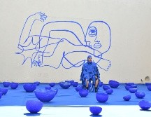 Rocca Luis César en Sala Roxy durante la presentación de 'No se puede nadar dos veces en el mismo río' como parte del ART WKND GDL 2025. GENTE BIEN JALISCO / M. Rached