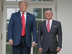 El presidente de Estados Unidos reiteró ante el rey jordano su intención de reconstruir la Franja de Gaza sin palestinos. AP