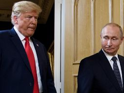 Donald Trump y Vladímir Putin, en una imagen de archivo. AFP / ARCHIVO