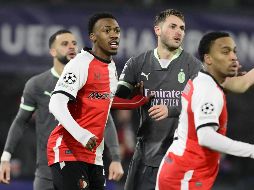 El regreso de Santiago Giménez a Rotterdam resultó más complejo de lo que se esperaba. EFE/ O. KRAAK.