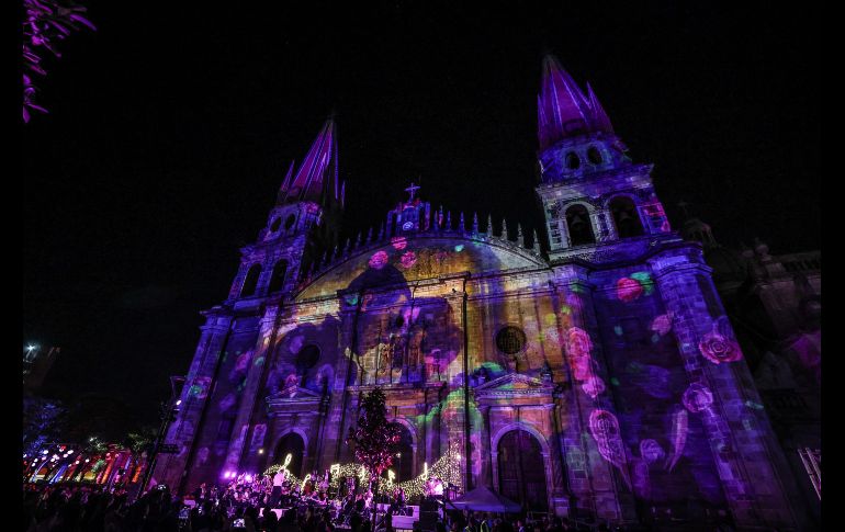 GDLuz se llevará a cabo hasta el próximo domingo 16 de febrero, con espectáculos cada hora de las 20:00 a las 22:00 horas.EL INFORMADOR/A.NAVARRO