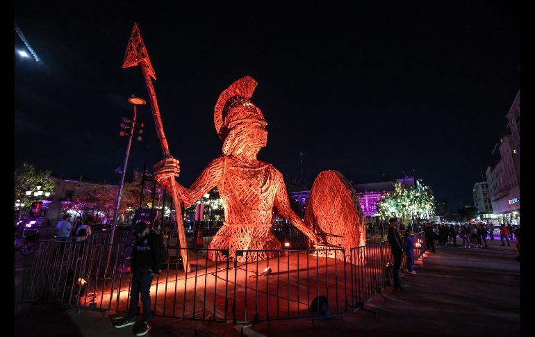 GDLuz se llevará a cabo hasta el próximo domingo 16 de febrero, con espectáculos cada hora de las 20:00 a las 22:00 horas.EL INFORMADOR/A.NAVARRO