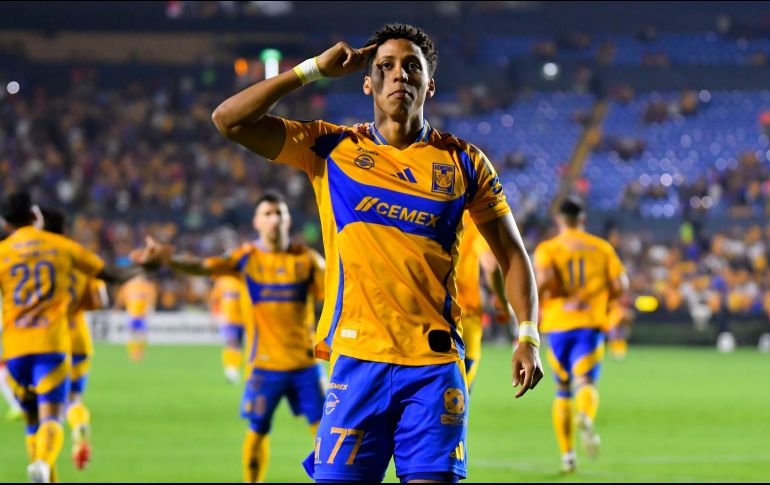 Ozziel Herrera hizo el primer gol del juego. IMAGO7/A. Ovalle