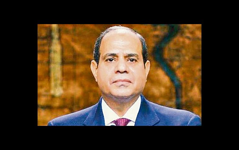 El Presidente de Egipto protesta tras las declaraciones entre Estados Unidos e Israel. ESPECIAL