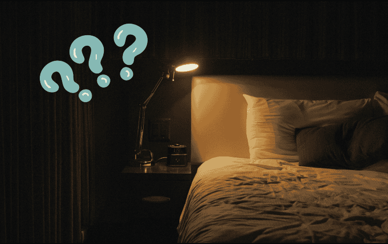 Las interrupciones del sueño duran al menos 30 minutos. UNSPLASH /  J. Valery