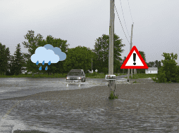 Las áreas quemadas presentan un mayor riesgo de desprendimientos de tierra ante las fuertes lluvias. ESPECIAL