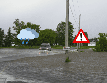 Las áreas quemadas presentan un mayor riesgo de desprendimientos de tierra ante las fuertes lluvias. ESPECIAL