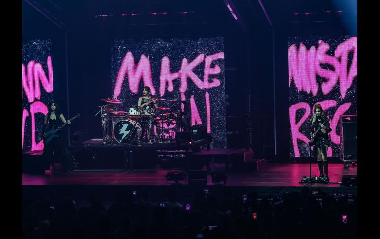 Para muchos, The Warning representa la evolución del rock nacional y un símbolo de la energía femenina en un género históricamente dominado por hombres. EL INFORMADOR / A. Navarro