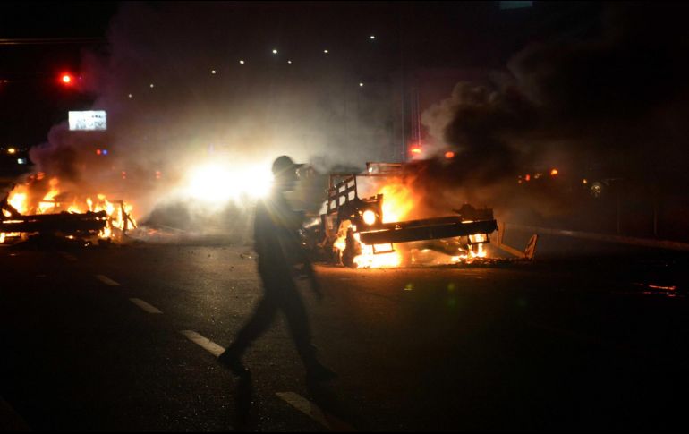 Ataque a un convoy militar en Sinaloa durante 2016. EFE/Archivo