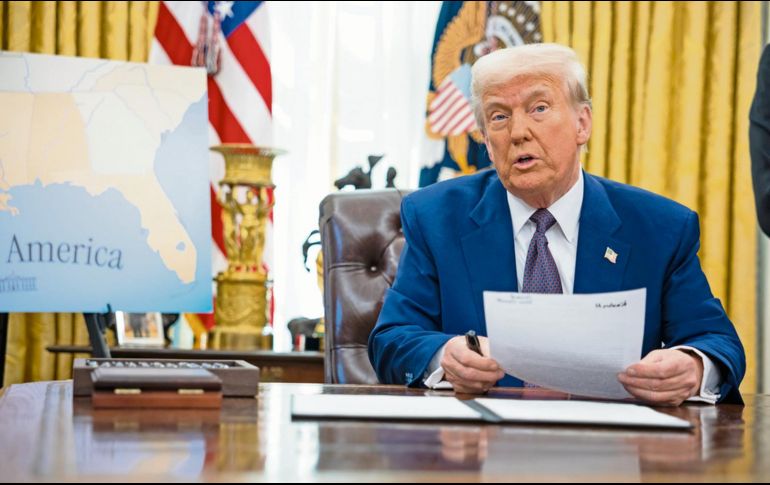 El presidente estadounidense confirmó los impuestos, aunque no su monto. EFE