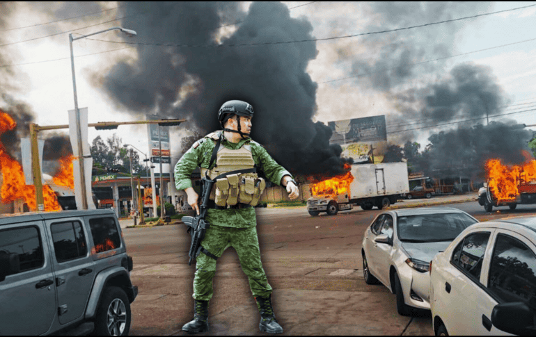 El Cártel de Sinaloa dirige el contrabando de fentanilo y metanfetaminas a Estados Unidos; además de incurrir en soborno, extorsión y contrabando de armas. AFP / EFE / ARCHIVO