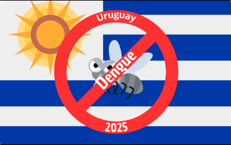 Uruguay se mantiene sin casos nativos de dengue en 2025. CANVA.