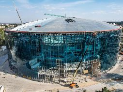 Actualmente, la construcción de la Arena Guadalajara se encuentra en un 85% de avance. EL INFORMADOR / A. Navarro
