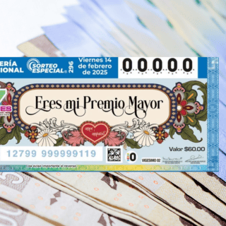 Resultados del Sorteo Especial 296 de la Lotería Nacional de este 14 de febrero 2025