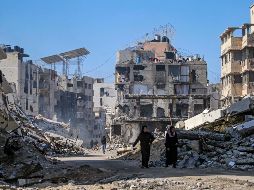 Los países árabes pretenden contrarrestar la propuesta del presidente estadounidense, Donald Trump, de tomar Gaza y expulsar a los gazatíes a países vecinos. EFE / EPA / MOHAMMED SABER