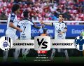 Monterrey y Querétaro han tenido un desempeño irregular en el actual torneo. IMAGO7