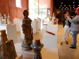 El Consejo Regulador del Tequila y el Gobierno de Jalisco, inauguraron el cultural Tequila Lab para promover los aspectos culturales que rodean a la producción de la bebida mexicana del tequila e impulsar su internacionalización. EFE/ Francisco Guasco