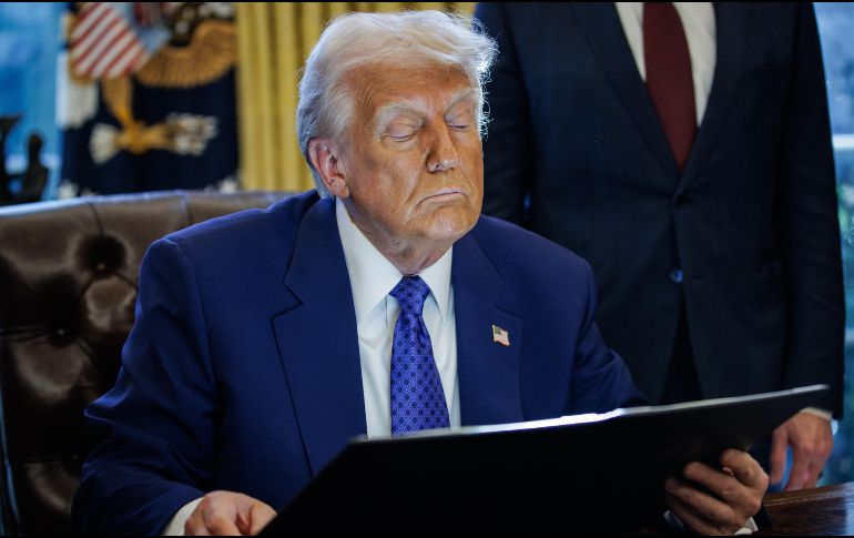 Donald Trump, presidente de Estados Unidos. EFE / S. Corum