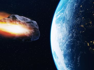 El asteroide 2024 YR4 se está acercando y podría impactar a la Tierra en el año 2032. ESPECIAL / CANVA