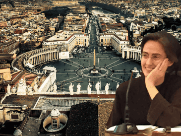 Raffaella Petrini, además de ser monja franciscana, es licenciada en Ciencias Políticas por parte de la Universidad Internacional de los Estudios Guido Carli. ESPECIAL/ CANVA