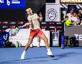 Casper "The Ice Man" Ruud se robó los reflectores al derrotar 3-0 a Fabio Fognini "Fogna" en uno de los duelos más esperados. EL INFORMADOR/ A. NAVARRO.