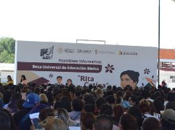 En este listado no vienen todas las escuelas donde habrá entregas, para saber si en la escuela de tu hijo o hija harán la visita, debes estar pendiente de la notificación del plantel. ESPECIAL / GOBIERNO DE MÉXICO