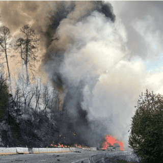 Carambola en la autopista México-Puebla provoca caos vial (VIDEOS)