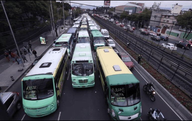 Habrá bloqueos en diferentes puntos del área metropolitana del Valle de México el lunes 17 de febrero de trabajadores del sector Salud. SUN / ARCHIVO