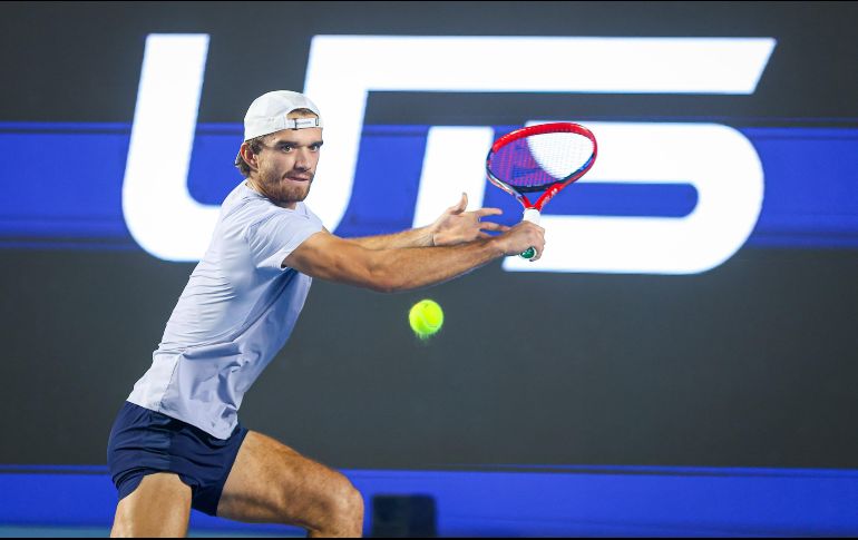 Tomas Machac es el mejor jugador de República Checa actualmente, está situado en el peldaño 24 del ranking mundial, y realizó su debut en el UTS a la par que la competencia se estrenó en Latinoamérica. EL INFORMADOR/ H. FIGUEROA.