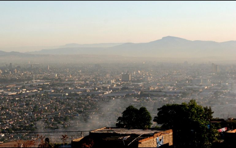 El índice de la calidad del aire en Guadalajara es de 51, por lo que la calidad del aire se considera regular. EL INFORMADOR / ARCHIVO