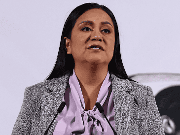 Ariadna Montiel, secretaria del Bienestar, aseguró que se cumplió con la primera etapa del programa Mujeres Bienestar, cuyo registro se hizo entre los meses de octubre y noviembre de 2024. SUN / B. Fregoso