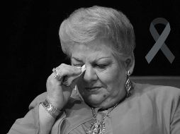 El estado de salud de Paquita la del Barrio habría disminuido significativamente en los últimos años. NTX / ARCHIVO