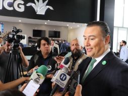 Manuel Herrera Vega mencionó que se tiene que ser más competitivos en materia energética porque las empresas buscan instalarse es si hay energía pero que sean energías limpias. ESPECIAL.