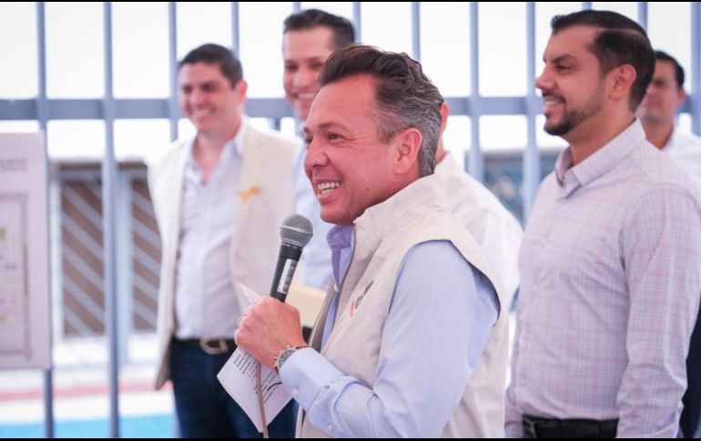 El gobernador busca que en Jalisco haya un sistema de salud sólido y que se diferencie de la situación que está pasando a nivel federal. CORTESÍA.