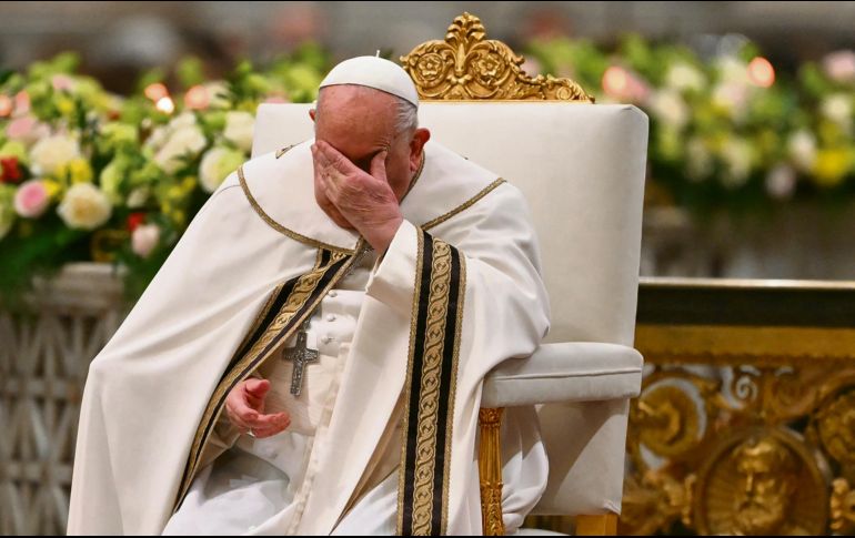 El Arzobispado de Guadalajara hizo un llamado a la oración por la salud del Papa. AFP/A. Solaro