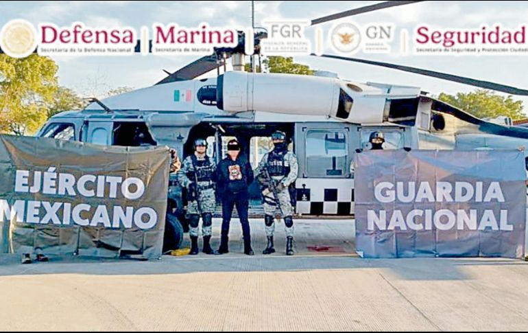 El Ejército y la Guardia Nacional formaron parte de la detención de Mauro Alberto Núñez “N”. ESPECIAL