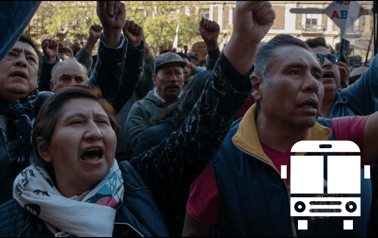 La mayoría de las manifestaciones buscan la defensa de los derechos laborales. SUN / ARCHIVO