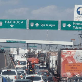 Bloqueo hoy en la México-Pachuca: Estas son las alternativas viales