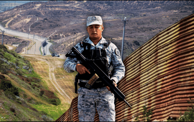 El compromiso de reforzar la seguridad en la frontera de México con Estados Unidos para evitar el tráfico de fentanilo y de migrantes tiene sus desertores. NTX / SUN / ARCHIVO