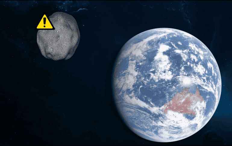 La ESA pide a la población mundial guardar la calma y asegura que llegará un punto en que la probabilidad disminuya a cero. Pixabay y Canva