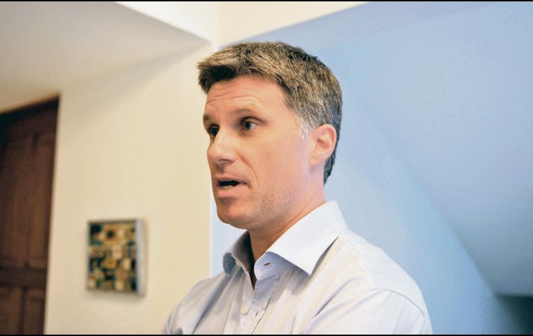 Cameron Mackay, embajador designado de Canadá en México. AFP/Y. Cortez