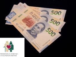 El pago bimestral para las personas mayores de 65 años es de 6 mil 200 pesos este 2025. ESPECIAL / EL INFORMADOR y CANVA