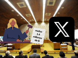Supremo de Brasil multa a X con 1,4 millones de dólares por incumplir una orden judicial. -EFE/F. Bizerra Jr/CANVA.