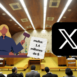 X recibe una multa de más de un millón de dólares por parte del Supremo de Brasil
