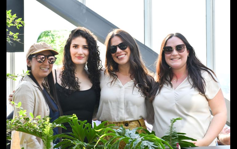 Carla Cejudo, Ana Karina Castellanos , Lula Calleja y Mariana Ceballos. GENTE BIEN JALISCO/ Marifer Rached