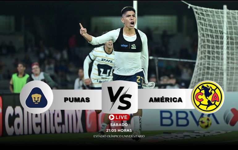 Mientras que Pumas se encuentra en el noveno puesto con 11 unidades, el América es segundo con 17 puntos. IMAGO7