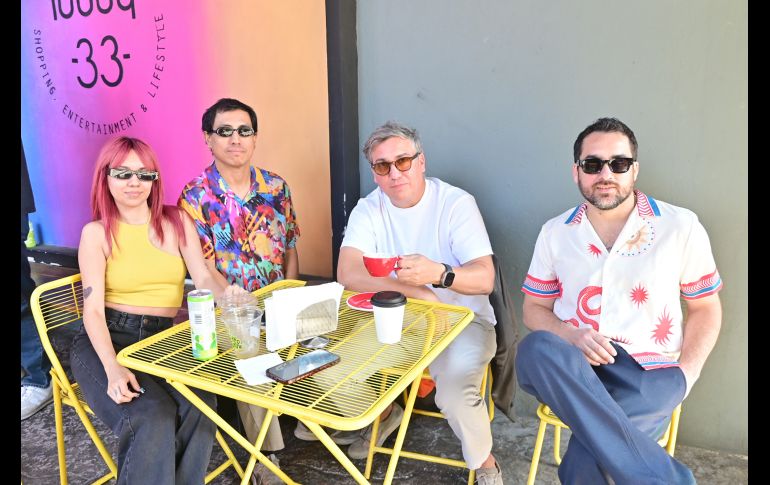 Elisa Silerio, Zhino, Juan De Dios Mallorquín y Luis Fernández del Valle. GENTE BIEN JALISCO/ Ernesto Angulo